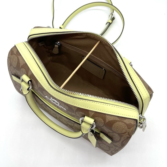 Coach Rowan Satchel Crossbody Bag - Picture 6 of 10
